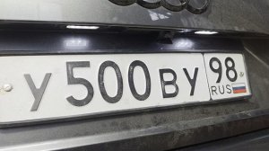 Работа выезжающей камеры заднего вида 360 на AUDI SQ7 4M. Установка AUDITORIA SPB. Нет омывателю!