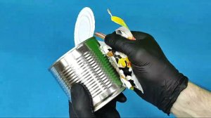 Так консервной банкой еще никто не пользовался. Хитрость первоклассного мастера