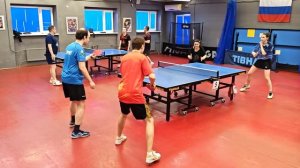 отбор Нельсон/Монаенкова (1195) - Мокров/Мамонтов (773) 15.03 Парный турнир настольный теннис