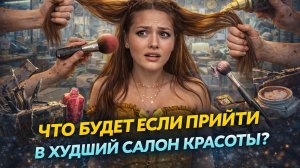 Что будет если прийти в ХУДШИЙ салон красоты?