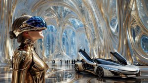 Golden Future City Compilation — Relaxing Sci Fi Ambience & Ambient Music ｜ 1 Hour