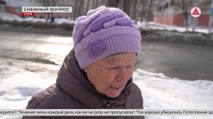 Когда уберут кучи снега с улиц Урая? 16-03-2026