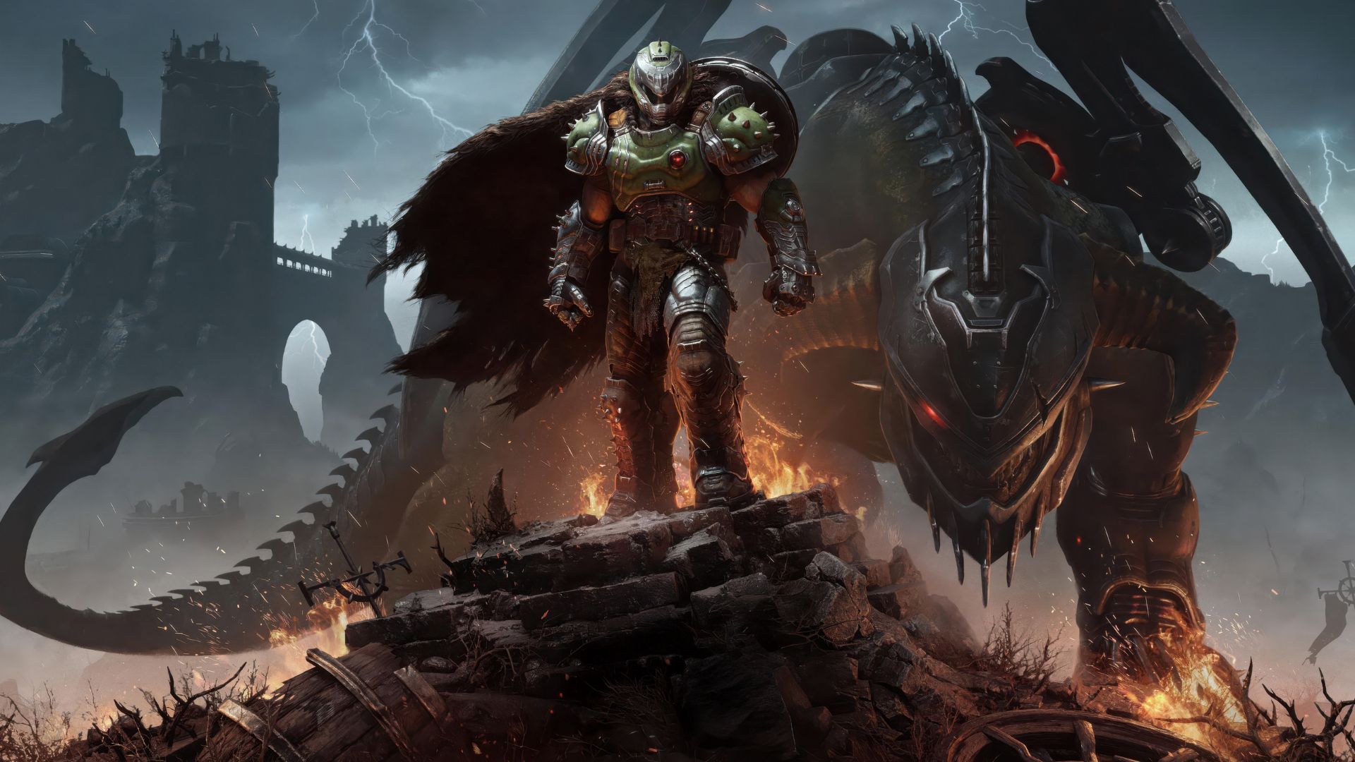 DOOM The Dark Ages I511400f/RX6600 Тест производительности