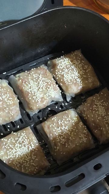 Беляши в рисовой бумаге