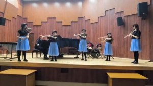 г/о Люберцы "ДМШ№2" стр. подр. "ДШИ№4" Анс.флейт "Апельсин" рук.Соловьева Н.В. конц. Казначеева В.С.