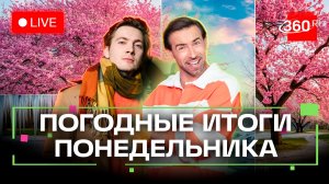 Погода 16 марта и прогноз на завтра. Подмосковье. Прямой эфир на 360