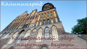 Калининград. Остров Канта. Кафедральный собор перед концертом.