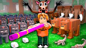 Я Приручил ВСЕХ ЖИВОТНЫХ НА КАРТЕ За 99 НОЧЕЙ 😱 99 Nights in the Forest в Роблокс!