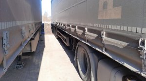 Расположение осей прицепа