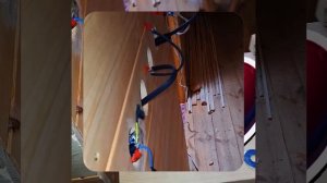 1000052218.mp4 (Собака наблюдает за устройством лестницы на 2-ой этаж в доме А-фрейм)