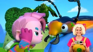 БОЛОТНИК VS ЖУК-ГИГАНТ — Песенки Фортуны — Обзоры серий мультфильма Команда Флоры