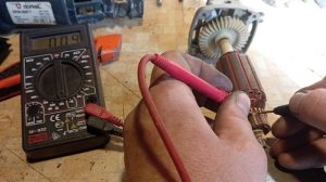 Проверка Статора и Ротора УШМ. Диагностика обмоток.