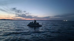 Славянка острова Римского Корсакого Гамов Зарубино и обратно на водном мото YAMAHA