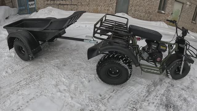 Мотовездеход трицкл СР-32 Лайт Про. Небольшой обзор!