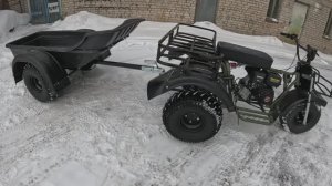 Мотовездеход трицкл СР-32 Лайт Про. Небольшой обзор!