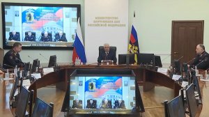 Владимир Колокольцев представил личному составу своего первого заместителя Андрея Курносенко