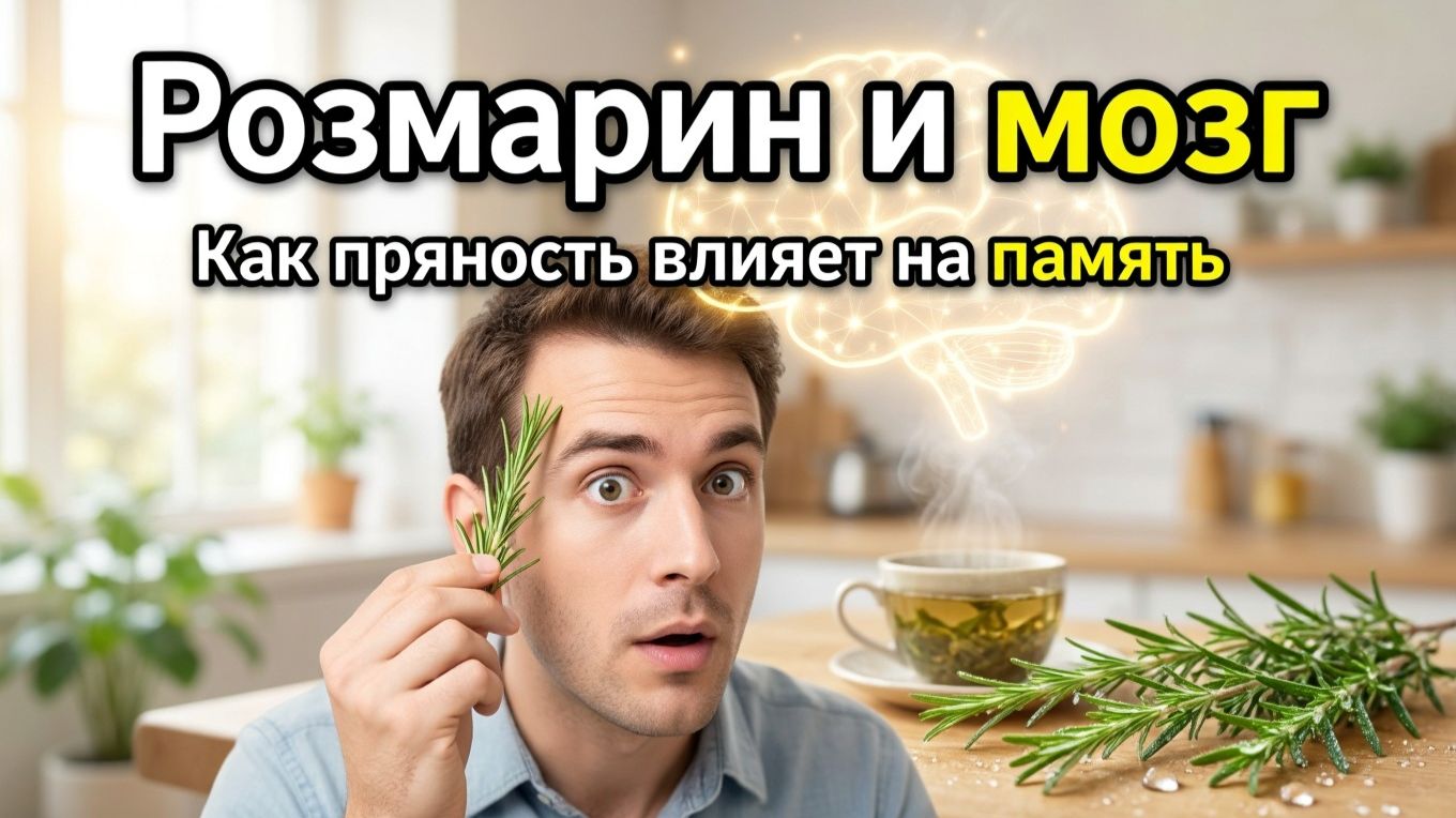 Как розмарин влияет на мозг и память: правда о лечебной пряности