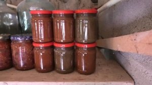 Грузия. Жизнь в деревне. Что заготавливают в Грузии на зиму.