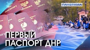 С чего начинается малая Родина? 10 лет назад выдали первый паспорт ДНР! 16.03.2026 "Панорама"