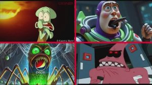 ГУБКА БОБ Против БАЗЗА ЛАЙТЕРА и ПЕПСИГОЛОВОГО 🚂 БИТВА МУЛЬТЯШНЫХ ГЕРОЕВ! (Cofin Dance)