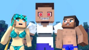 СУМАШЕДШИЙ СТИВ АНИМАТРОНИК - МУЛЬТИКИ МАЙНКРАФТ