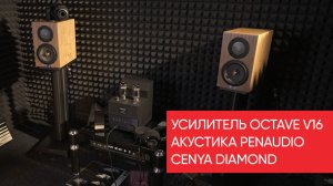 Микро-High End: Усилитель Octave V16 с акустикой Penaudio Cenya Diamond