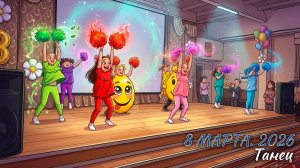 🌷 Поздравительная открытка от 1Б