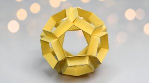 Оригами шар своими руками