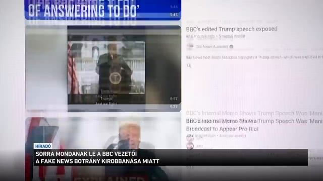 Hullanak A Fejek A BBC-ben