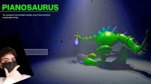 Пионозавр вернулся! Прохождение Pianosaurus