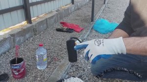 Как покрасть металлический забор. Чем покрасить. Зачистка от ржавчины