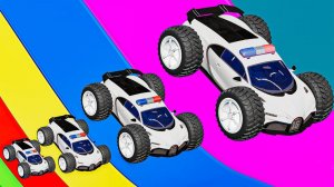 Машинки летают и прыгают! Развивающие мультики Машины помощники. Мультфильмы про машинки