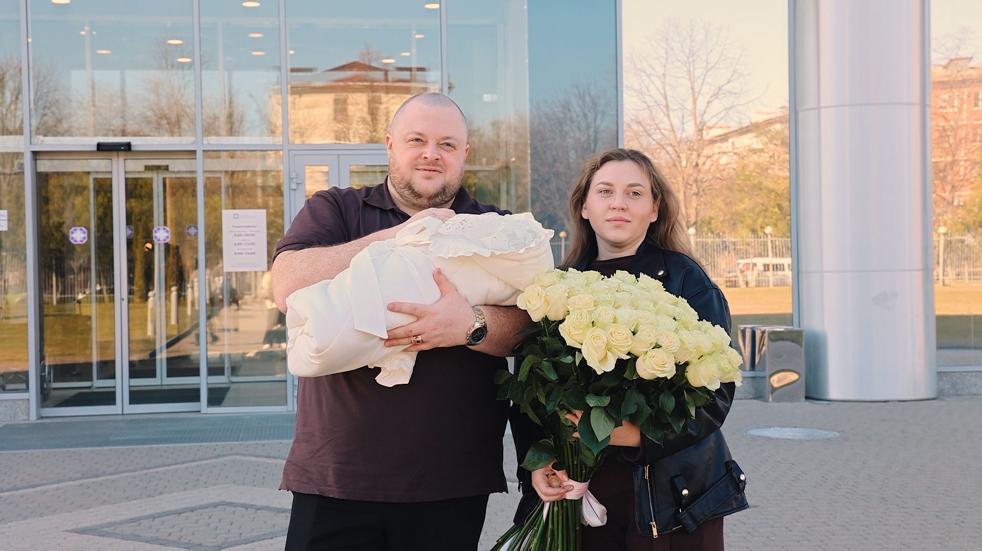 Выписка Катюши из Екатерининского роддома | Видеосъёмка в Краснодаре