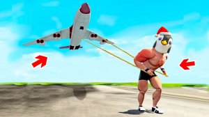 Самый сильный человек в мире против самолёта в гта 5 ? - реальная жизнь в gta 5