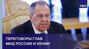 Переговоры глав МИД России и Кении