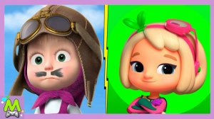 Маша и Медведь против Флоры и ее Команды.Игры с Питомцами.Кто Лучше