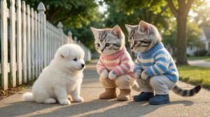 Маленький щенок проснулся в пустом доме Семья исчезла. Найдут ли его Лико и Лео