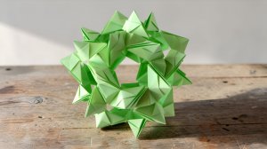 Как сделать бумажный шар