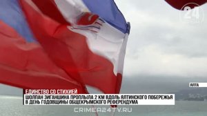 Каким достижением российская спортсменка отметила на Южнобережье годовщину Общекрымского референдума