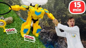 АВТОБОТЫ УТОНУЛИ! 😱🚗💦 СРОЧНАЯ СПАСАТЕЛЬНАЯ ОПЕРАЦИЯ в МЕГАКЛИНИКЕ Доктора Ой! 🏥🤖✨