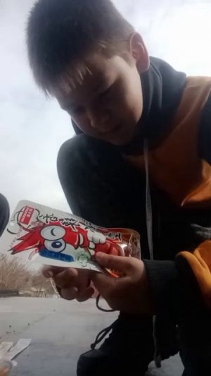 пробуем еду