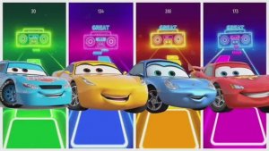 ТАЧКИ Против ГОНЩИКОВ 🏎️ МОЛНИЯ МАККУИН, КРУЗ РАМИРЕС и КЭЛ УЭЗЕРС! БИТВА МАШИНОК (Кофен Дэнс)