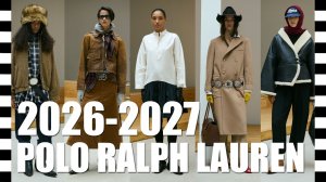 🔥POLO RALPH LAUREN коллекция осень-зима 2026-2027 с ДЕТАЛЯМИ крупным планом на Неделе моды в Париже