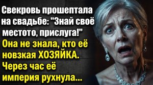 СВЕКРОВЬ УНИЗИЛА МЕНЯ ПРЯМО НА СВАДЬБЕ | Истории из жизни | Аудио рассказы