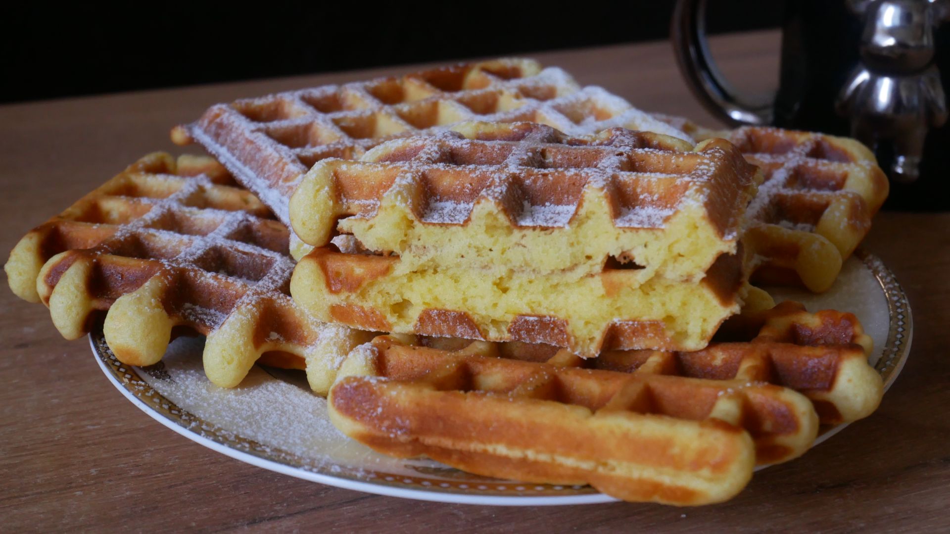 Венские вафли на сметане Вафли в вафельнице рецепт