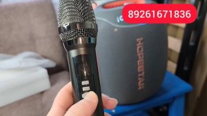 HOPESTAR PARTY BOX 600 300 Ватт ✅ Караоке Колонка с 2 Микрофонами ✅ Обзор в г. Щёкино 🔥