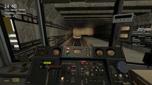 Garry s Mod Metrostroi Последний Рейс Поезда 81-717/714 номерной  Мос бренд
