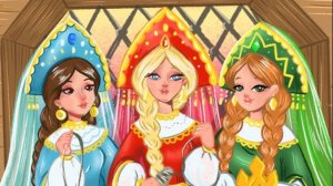 Юмористическая сценка "Три девицы"