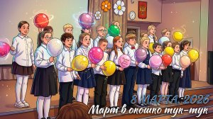 🌷 Март в окошко тук-тук!