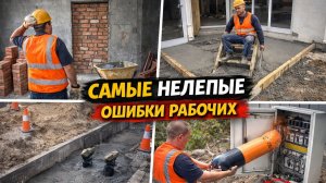 Самые Нелепые Ошибки Рабочих